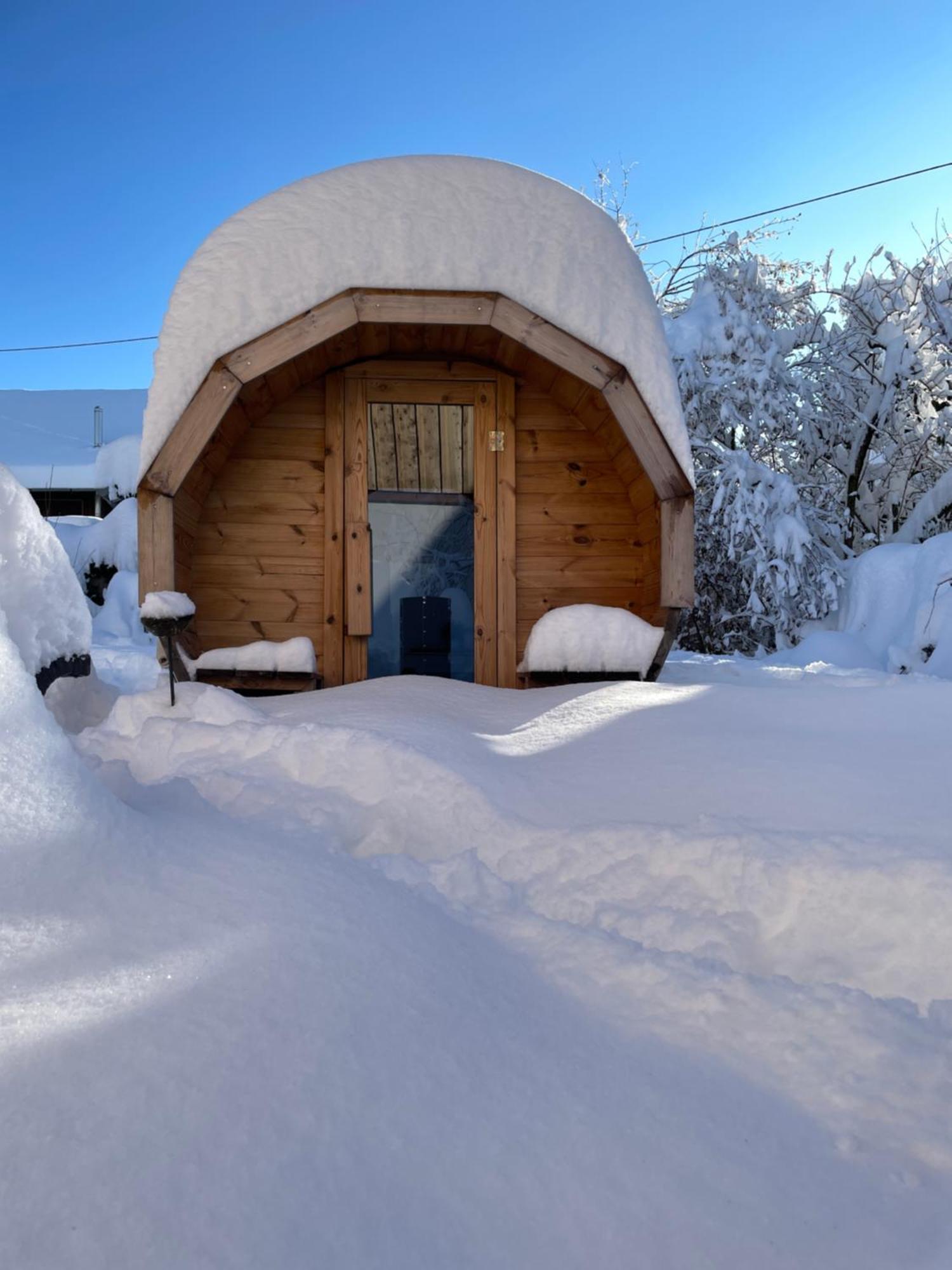 Exklusives Design-Apartment & Sauna Warngau Exteriör bild