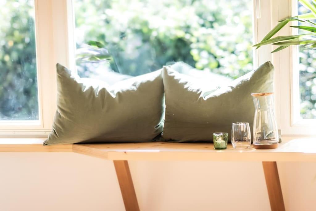 Exklusives Design-Apartment & Sauna Warngau Exteriör bild