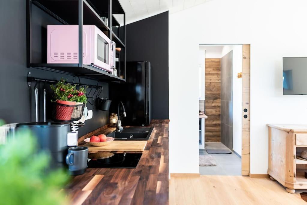 Exklusives Design-Apartment & Sauna Warngau Exteriör bild
